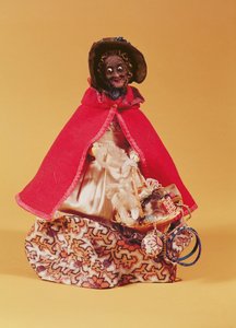 ペドラー人形、1860-70年頃（ミクストメディア）